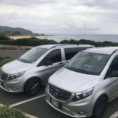 a car parked in a parking lot