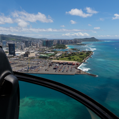 a view of a large body of water