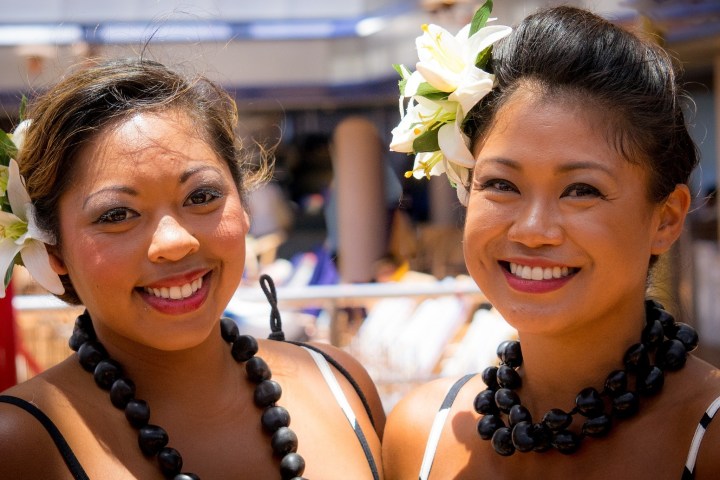 a woman smiling for the camera