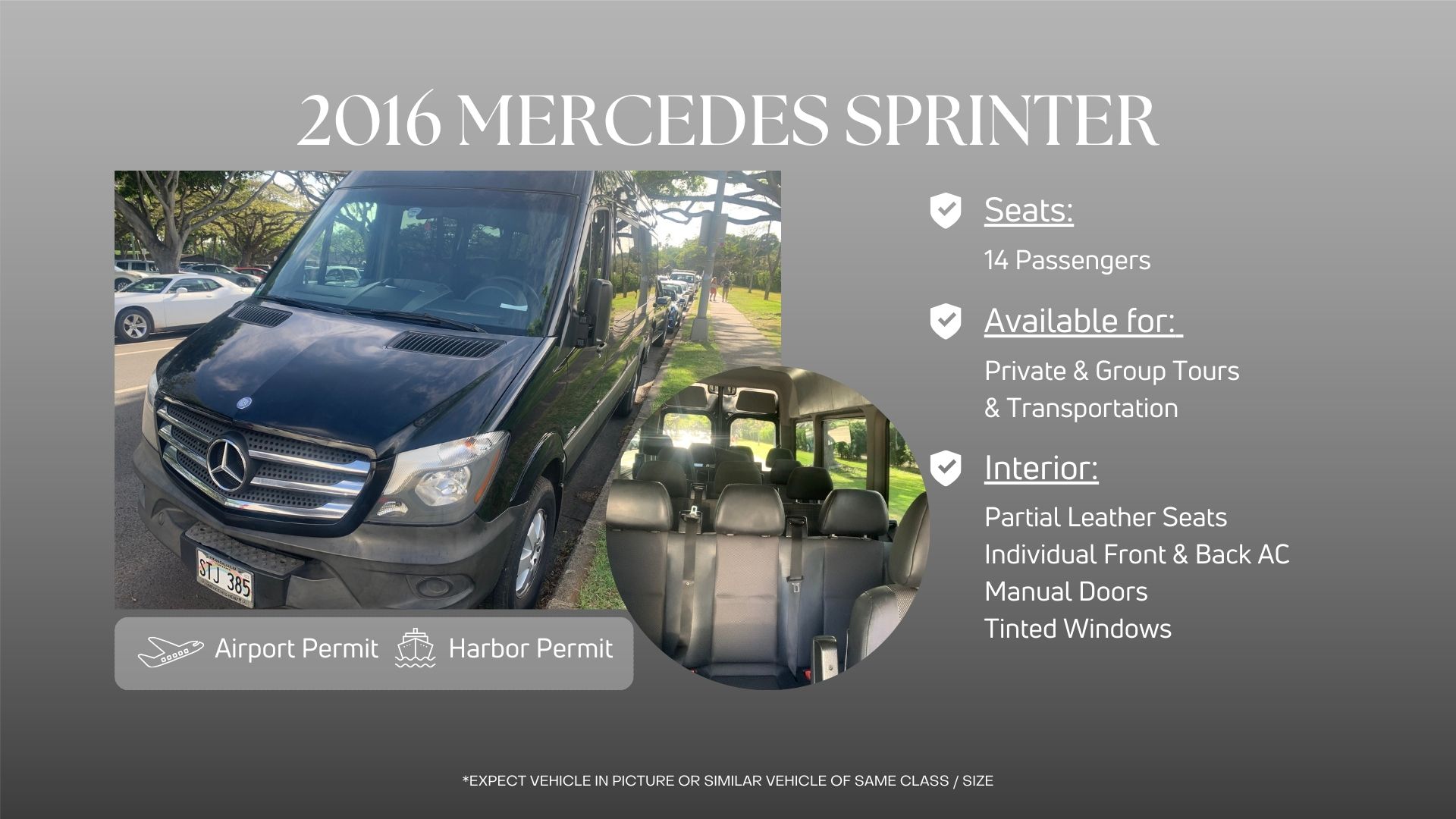 Kleine Gruppen Tour Pearl Harbor und Inselrundfahrt Mercedes Van