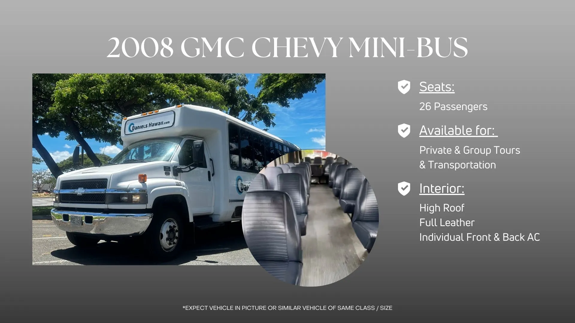 Bus 26 Passagiere Oahu Inselrundfahrt